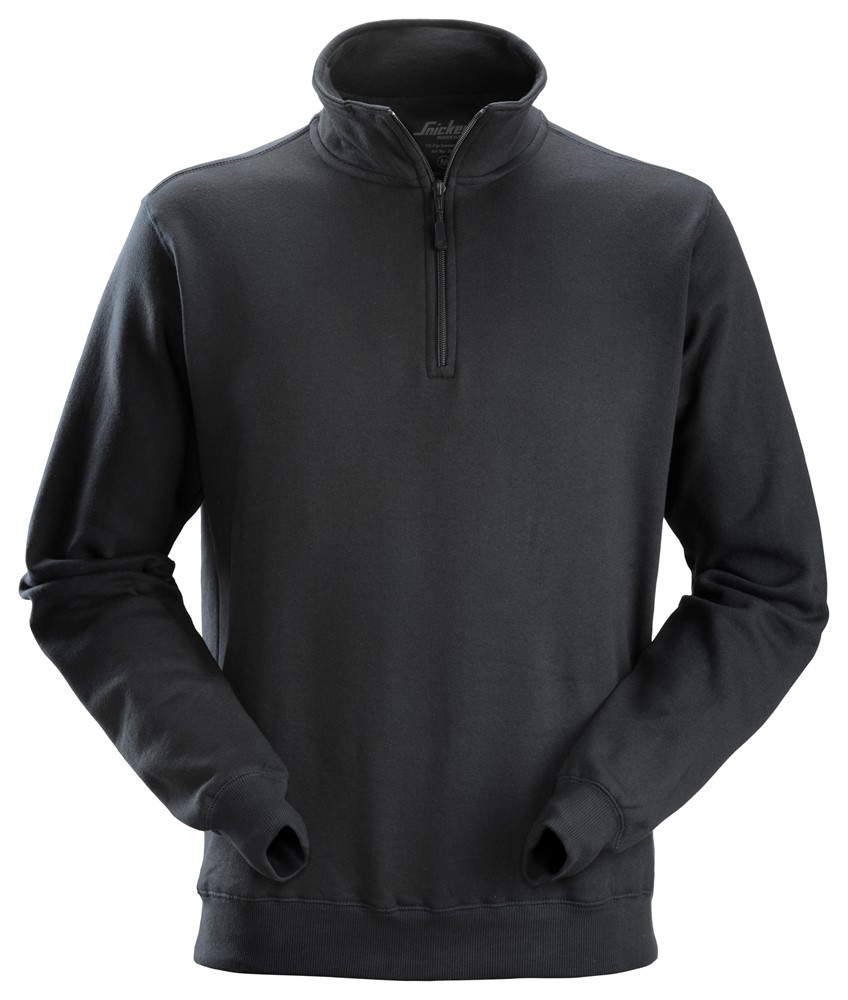 Snickers Workwear – Sweatshirt med halvlång dragkedja - 5