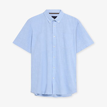 Signal - Teis Structure s/s Shirt - Blue Wind