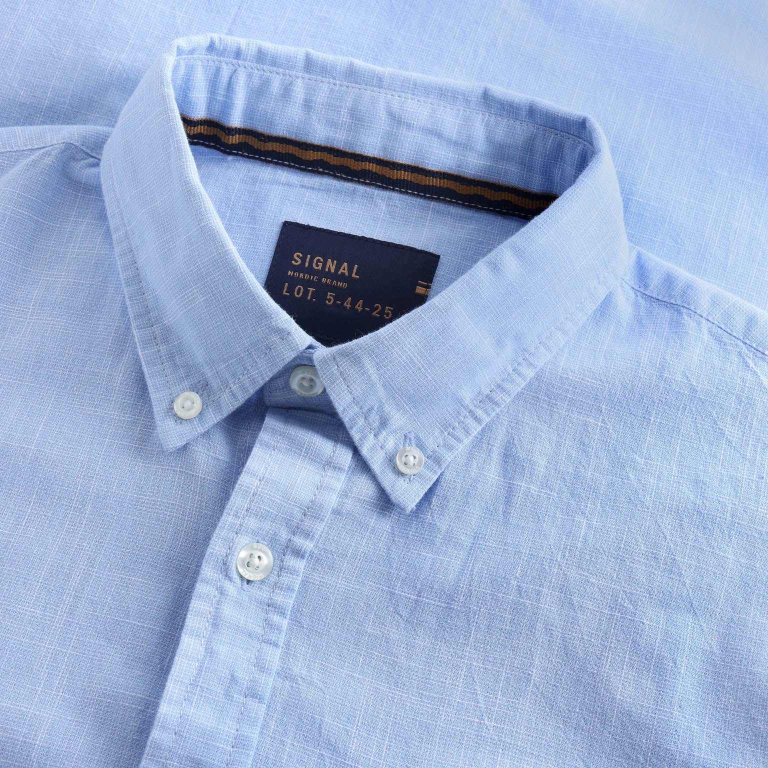 Signal - Teis Structure s/s Shirt - Blue Wind - 3