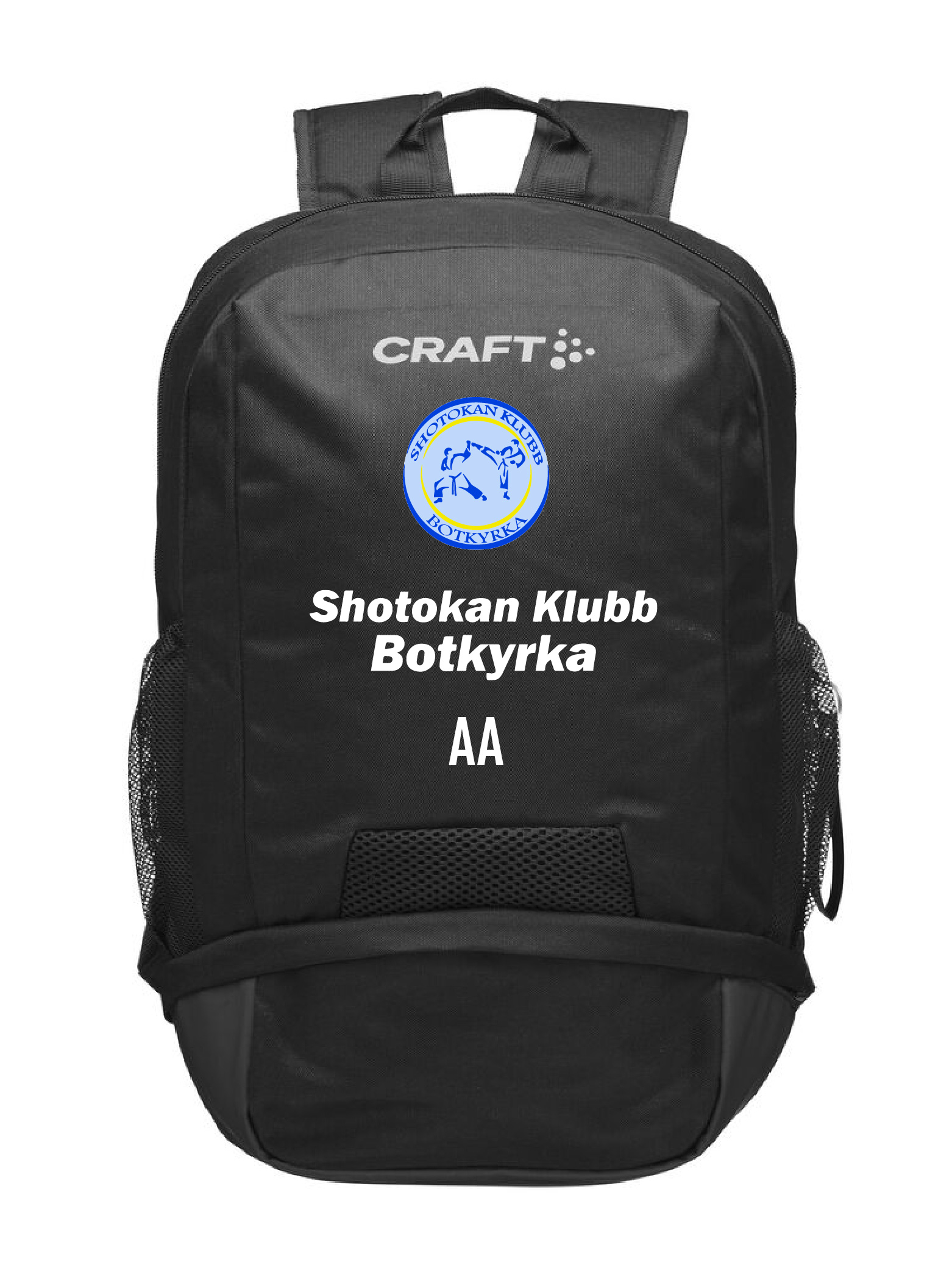 Ryggsäck med Skofack Shotokan Klubb Botkyrka