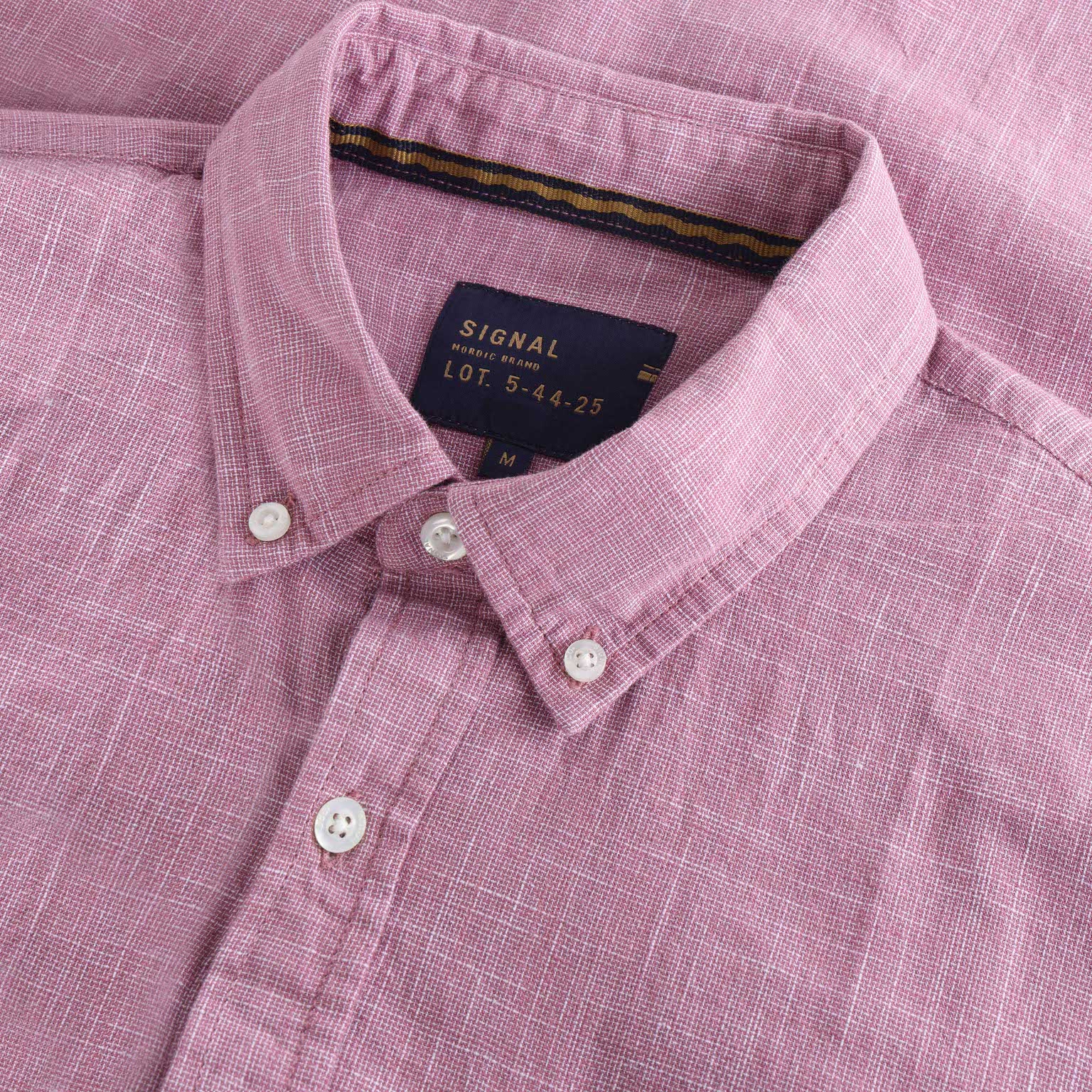 Signal - Teis Structure s/s Shirt - Mauve Rose - 3