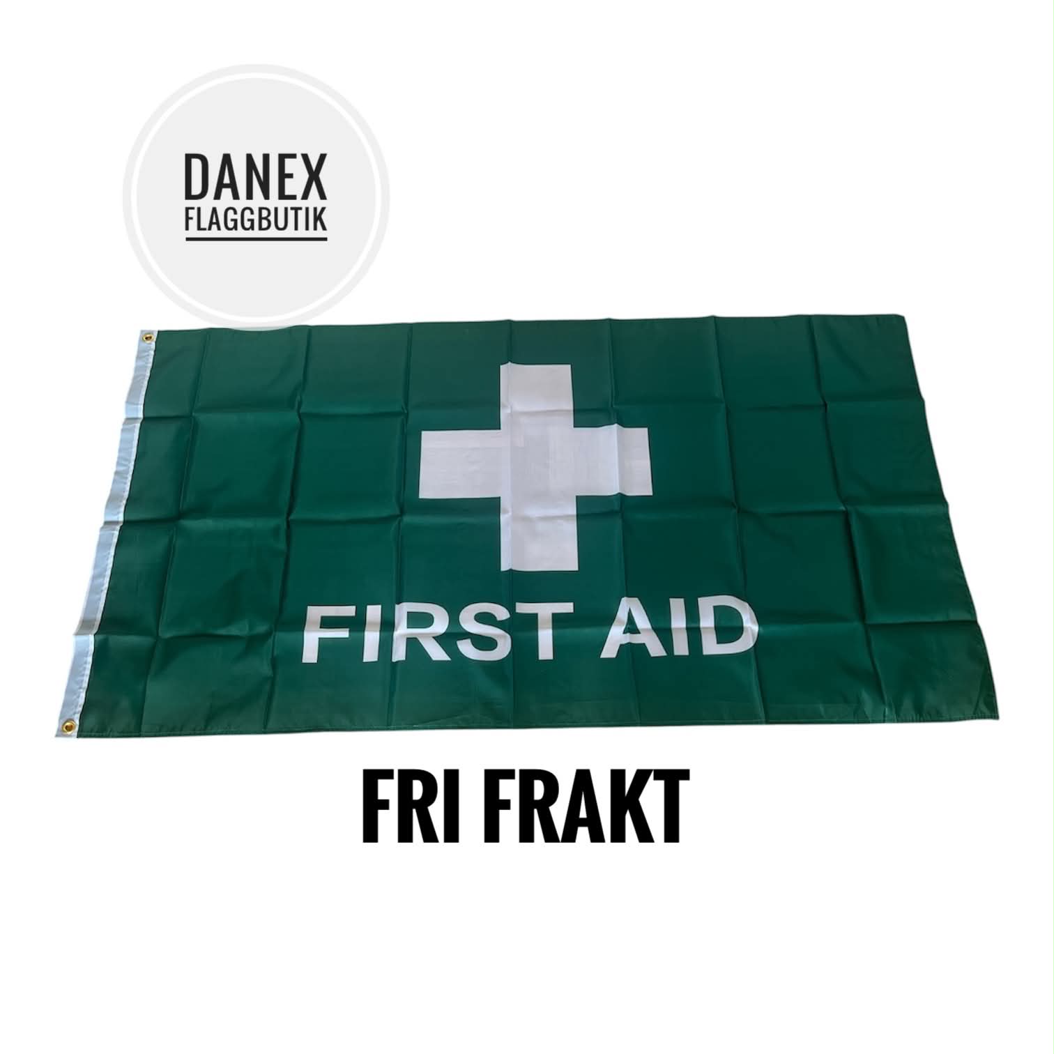 Första hjälpen flagga ( First Aid )  90x150 cm 