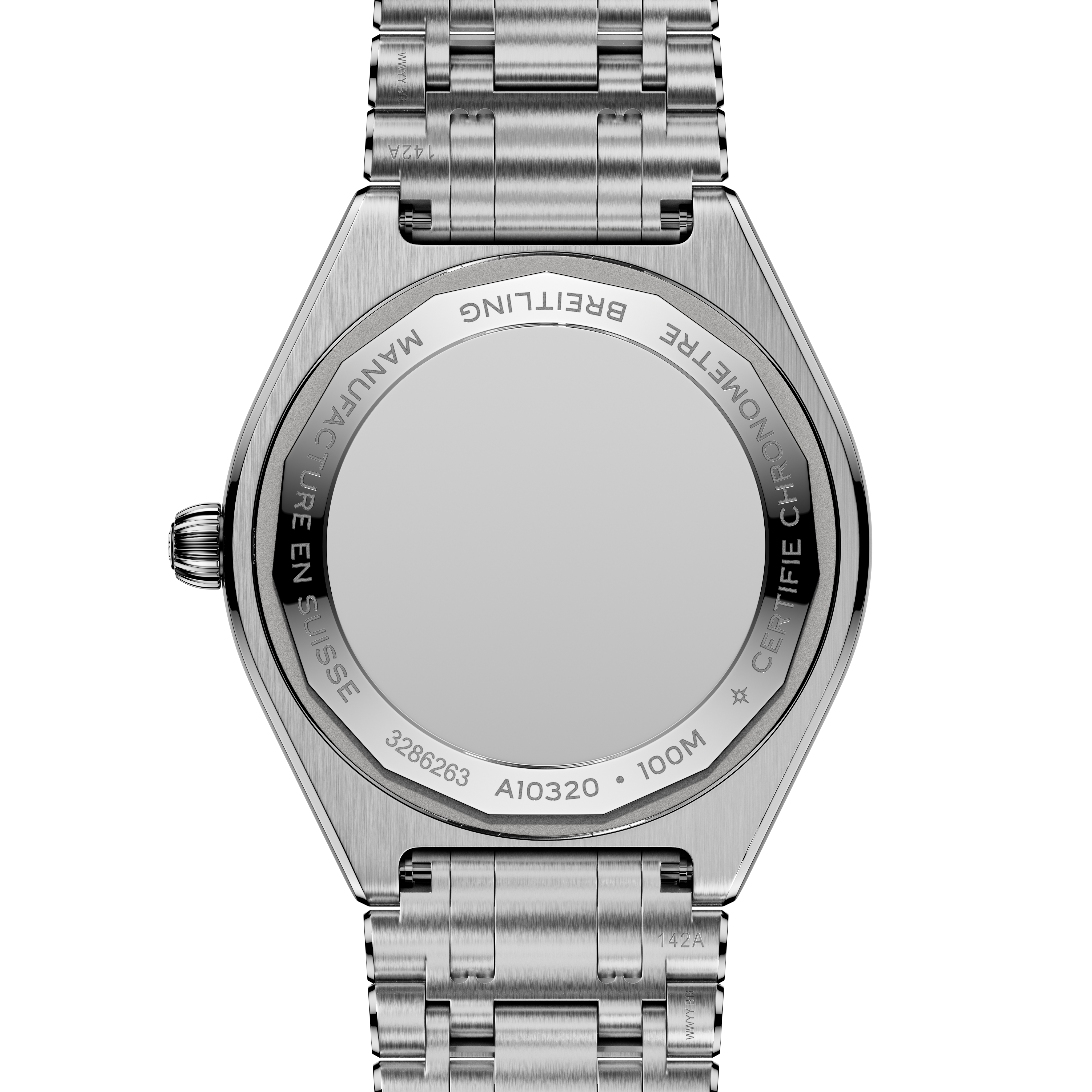 Breitling Chronomat Automatic 36 blå baksida