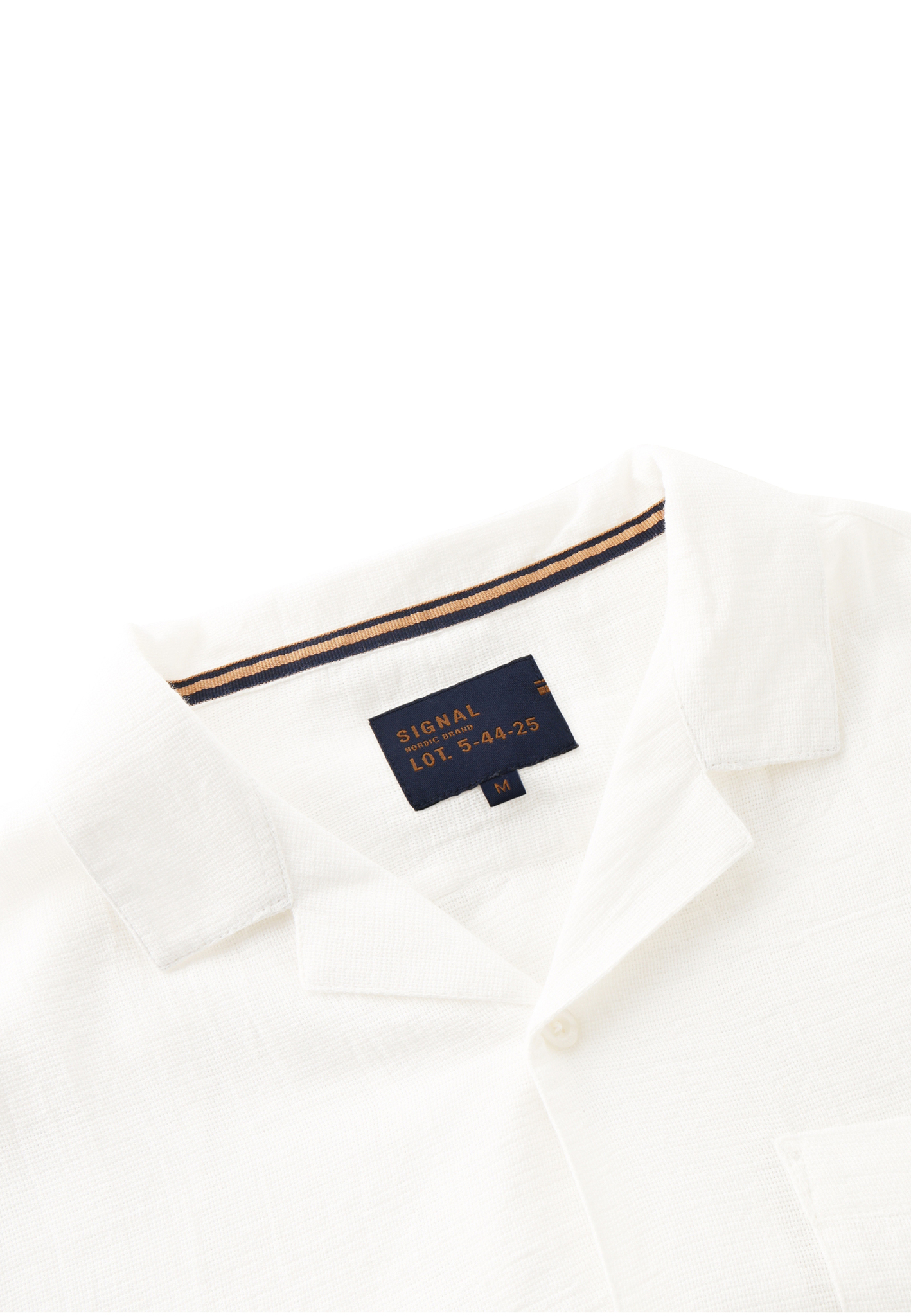 Signal - Terkel Loose s/s Shirt - Egret Dust - 3