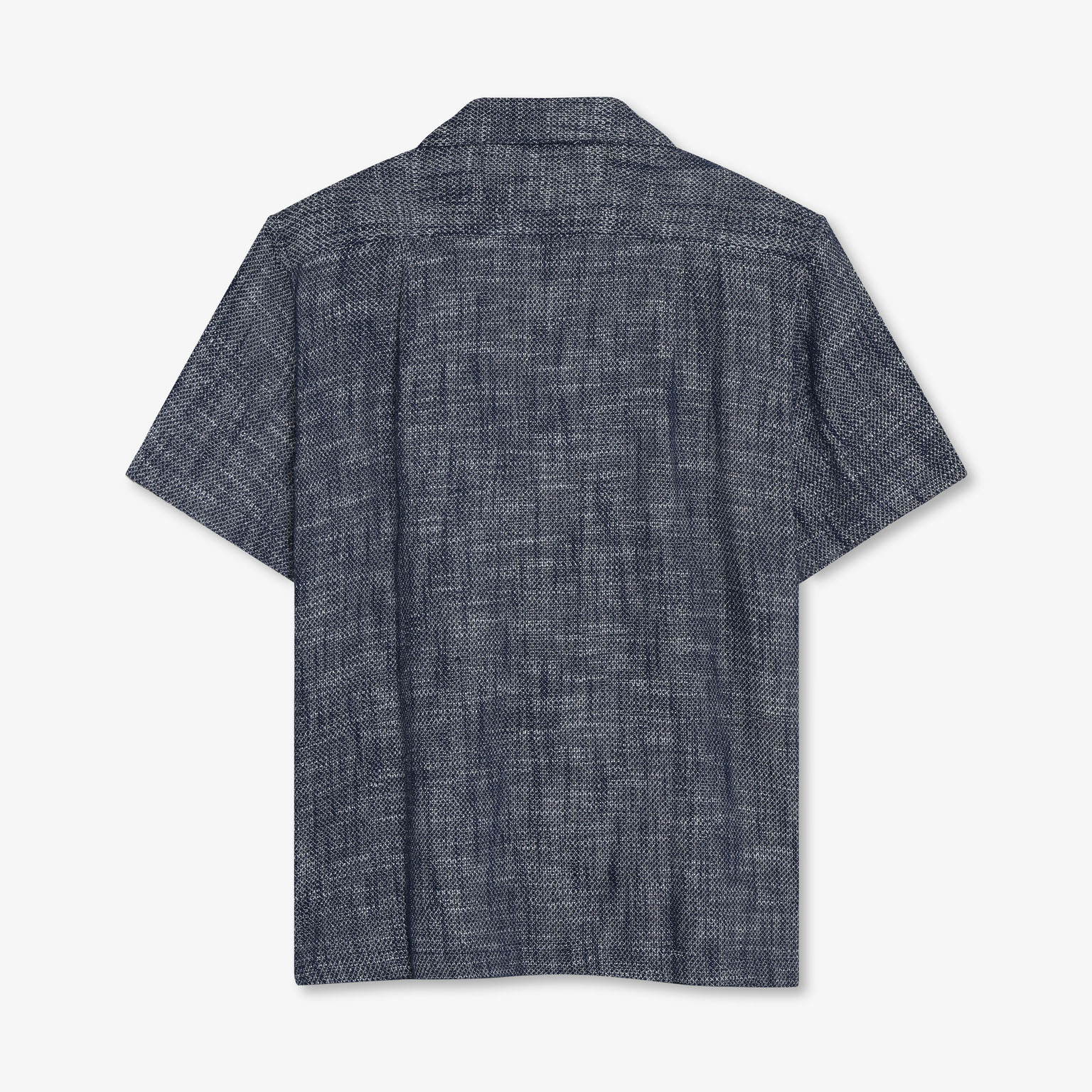 Signal - Telly Grainy s/s Shirt - Blue Captain - 2