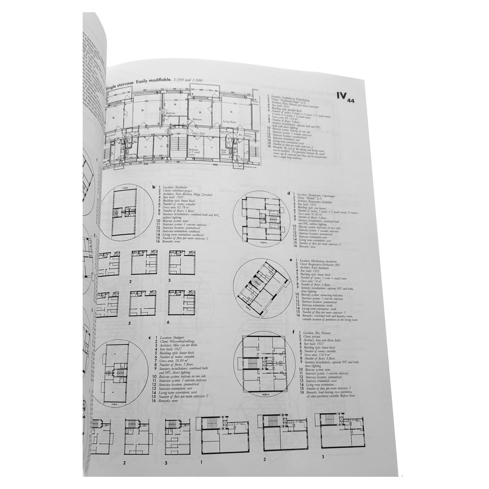 Kay Fisker: Copenhagen Housing Types (1936), Row-House Types (1941) - 2