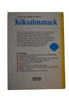 Köksalmanack 1989