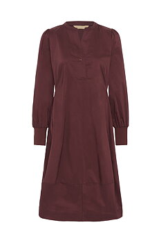 CUantoinett Rib Dress Chocolate Truffle