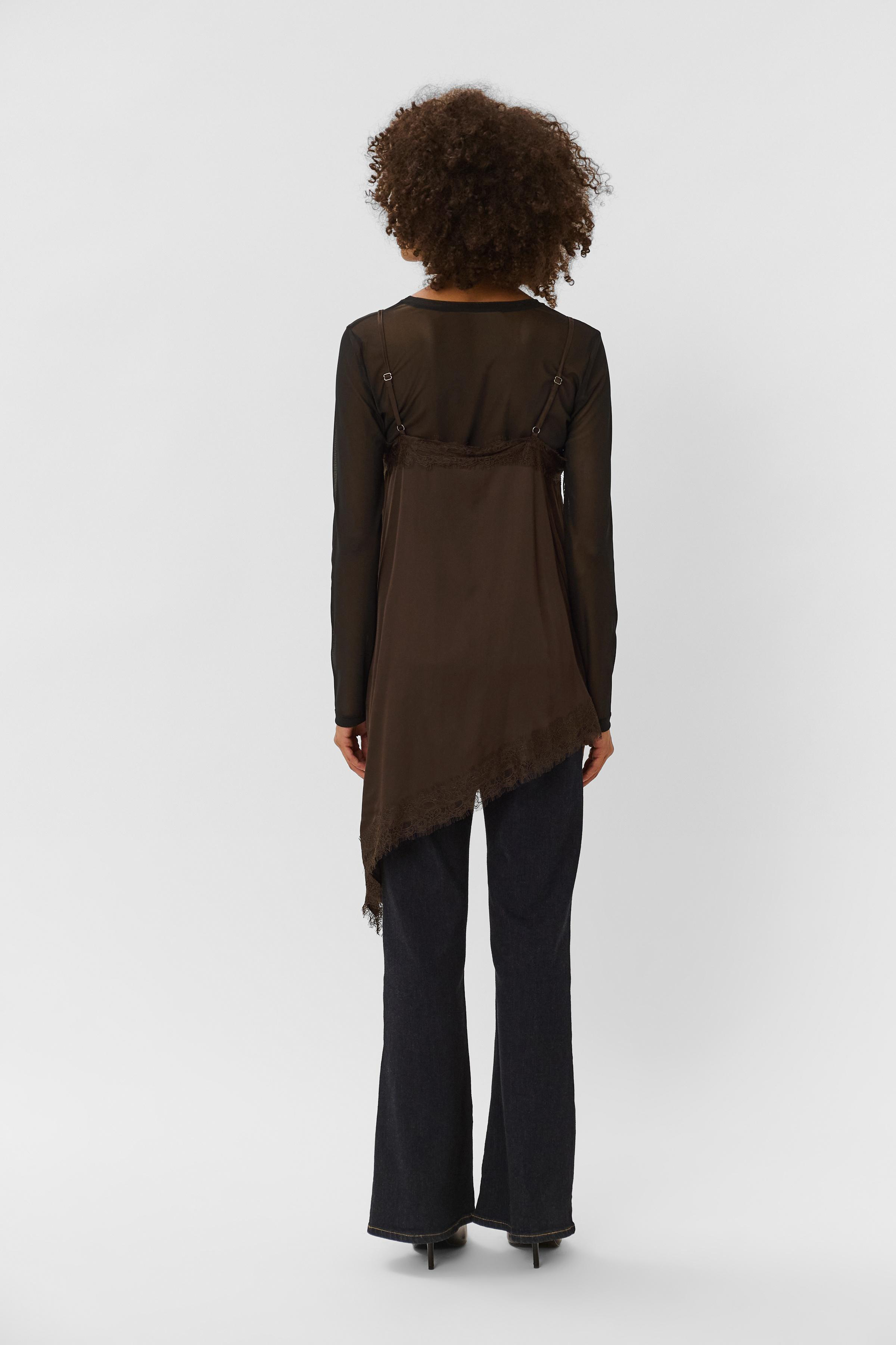 CUdotty Berna Strap Top Coffee Bean - 6