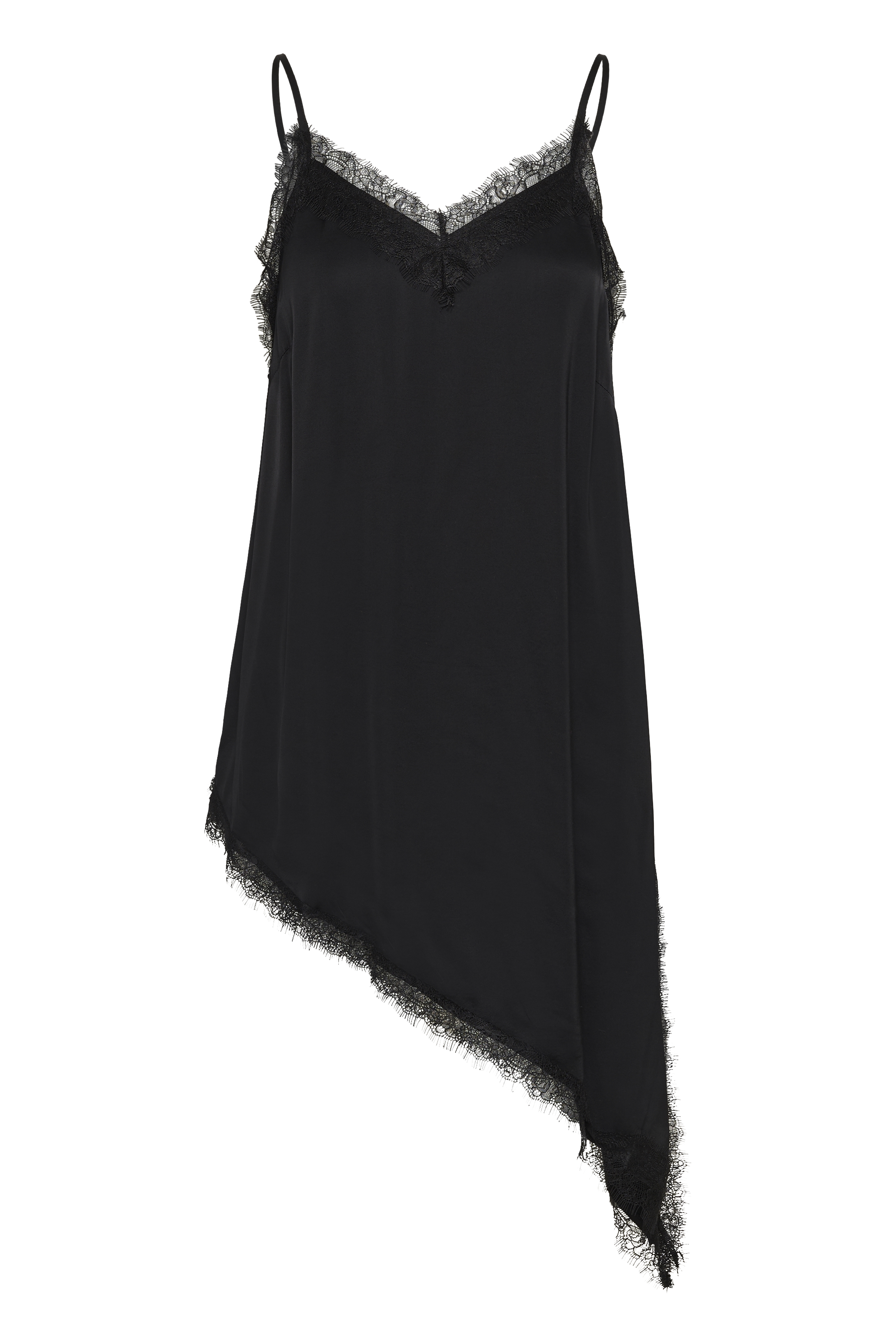 CUdotty Berna Strap Top Black