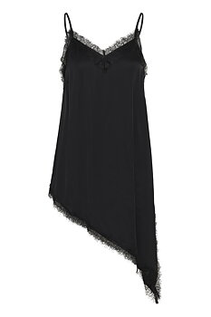CUdotty Berna Strap Top Black