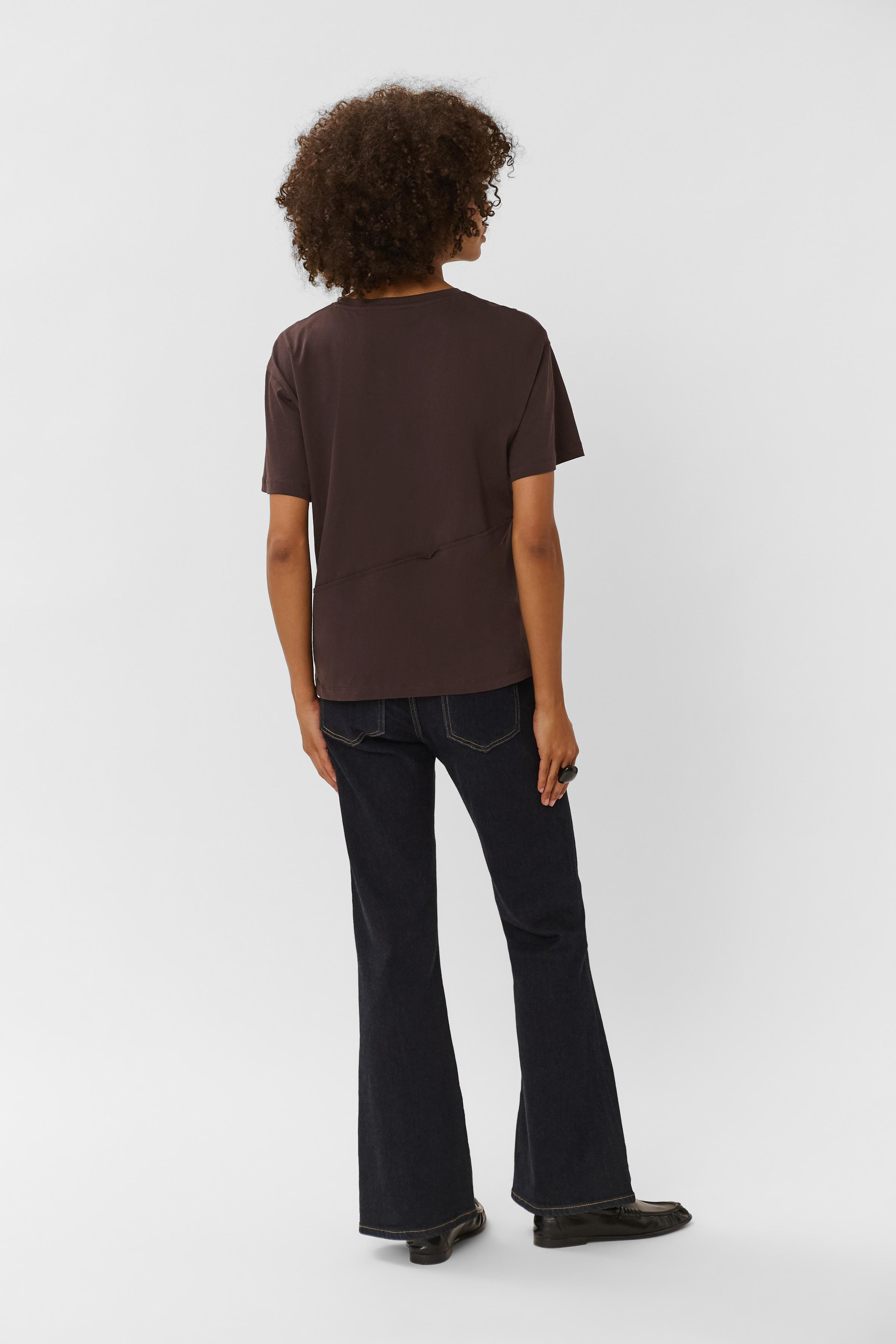 CUstitch Amora T-Shirt Coffee Bean - 5