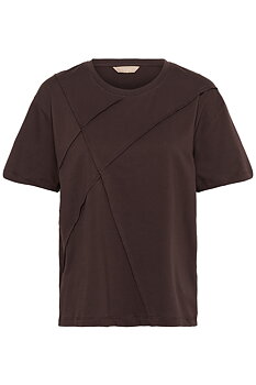 CUstitch Amora T-Shirt Coffee Bean
