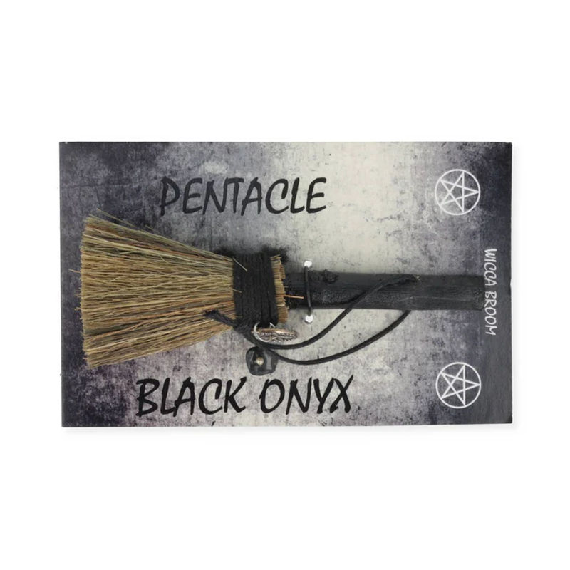 Häxkvast - Pentakel med svart onyx - 2