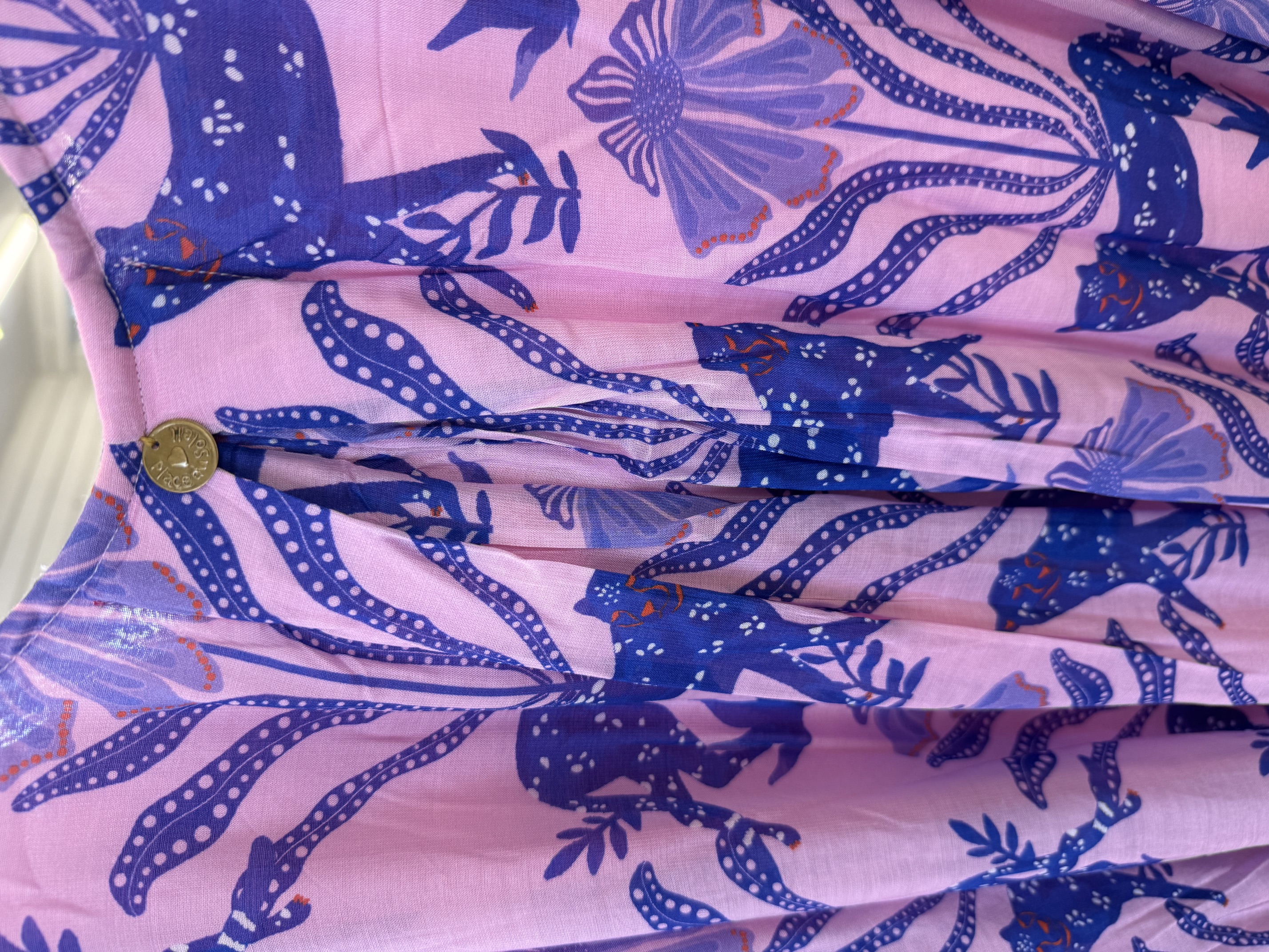 Pink Blue Dress - Place Du Soleil - 5