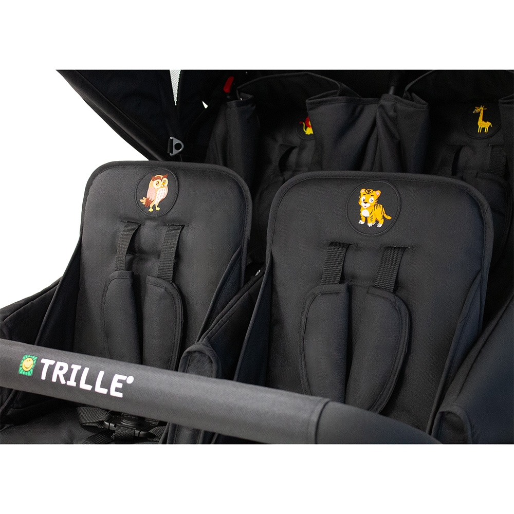 Sittvagn 4 barn Trille Quadro - 6