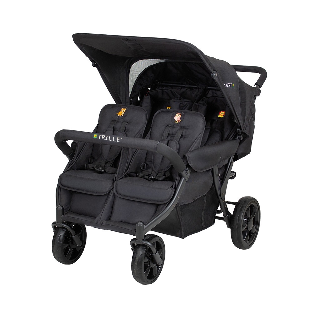 Sittvagn 4 barn Trille Quadro