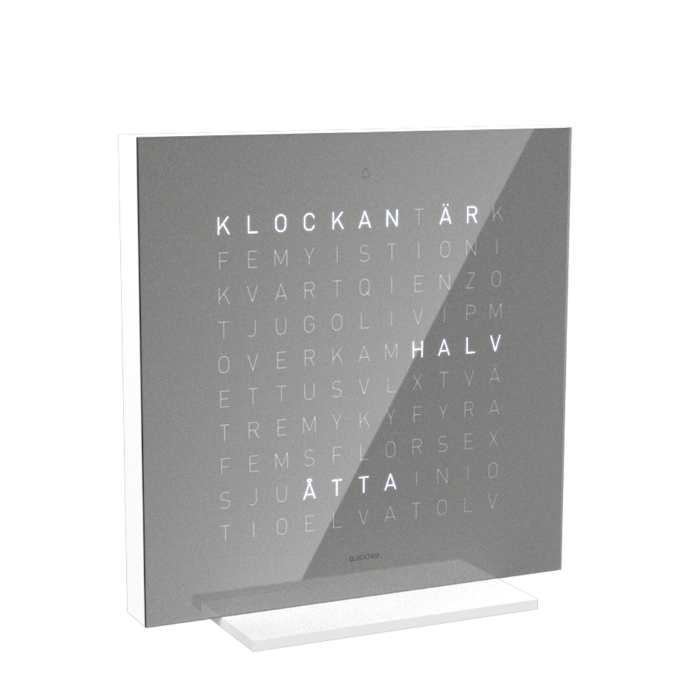 Qlocktwo 13,5x13,5 cm  Pure edition (flera färger)  - 9