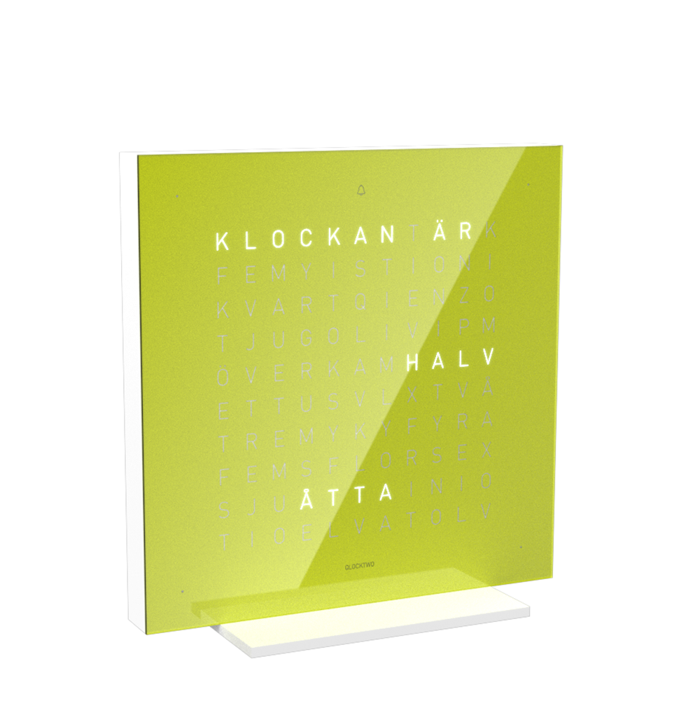Qlocktwo 13,5x13,5 cm  Pure edition (flera färger)  - 11