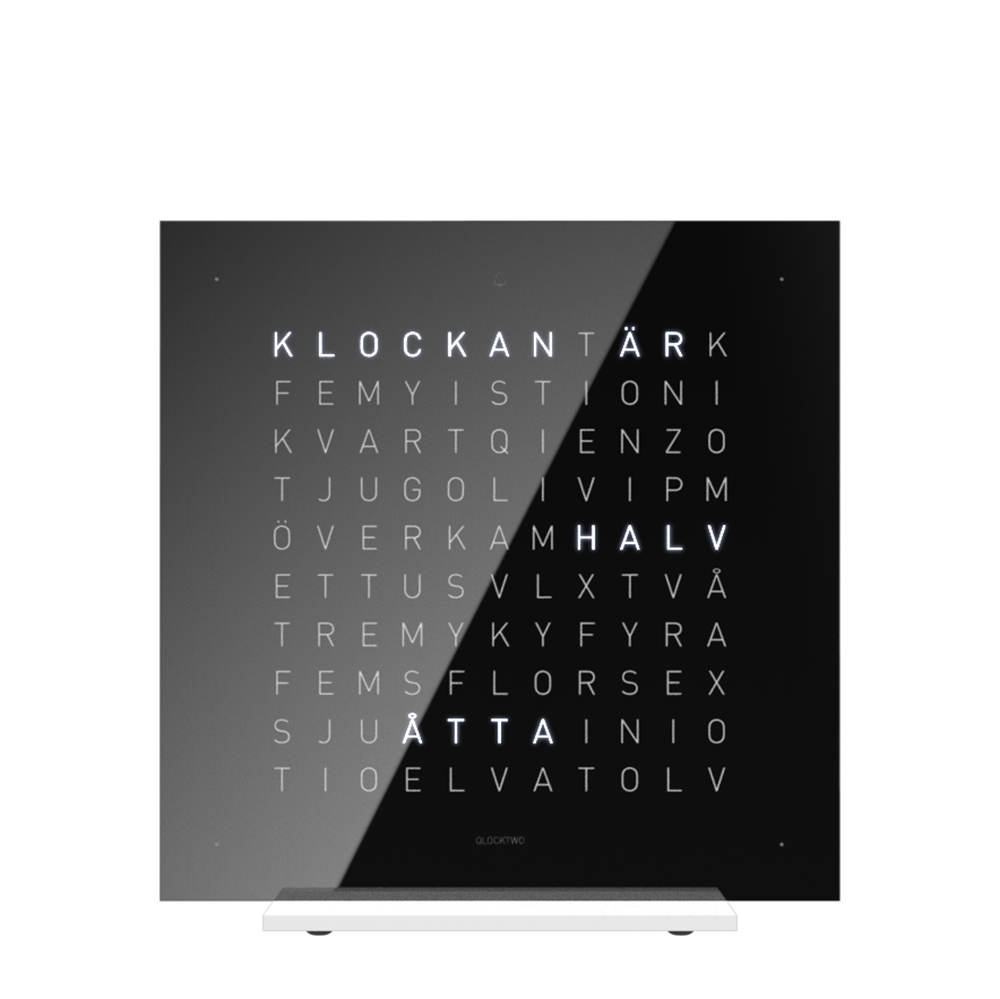 Qlocktwo 13,5x13,5 cm  Pure edition (flera färger)  - 4