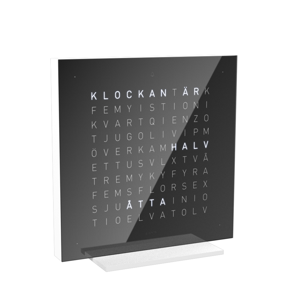 Qlocktwo 13,5x13,5 cm  Pure edition (flera färger)  - 5