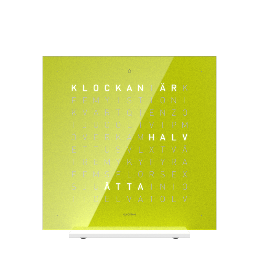 Qlocktwo 13,5x13,5 cm  Pure edition (flera färger)  - 10