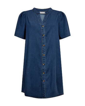 Solda dress - Medium denim blue