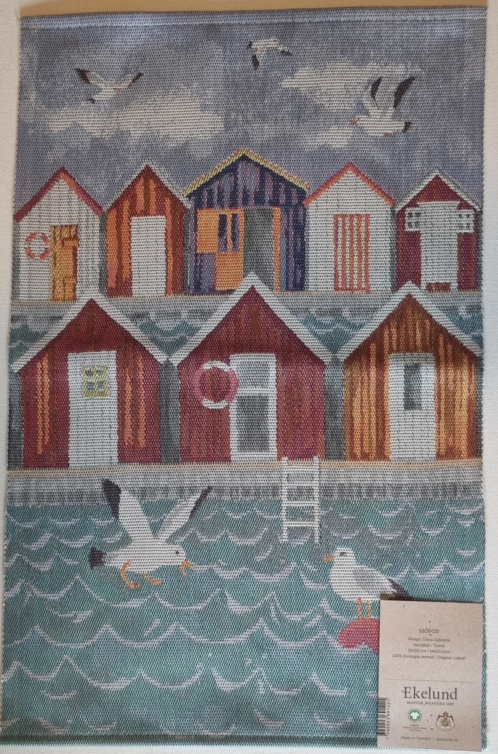 Handduk Ekelund "Sjöbod"