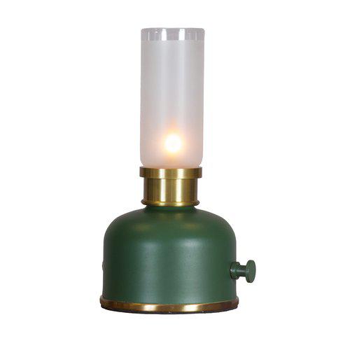 PR HOME  BORDSLAMPA Uppladdningsbar Frida Mörkgrön