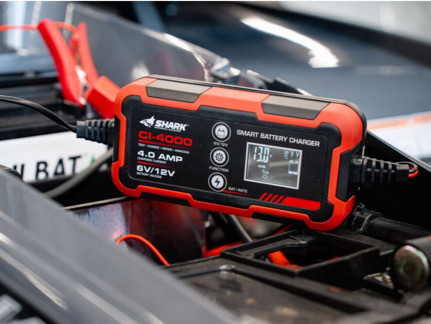 12V / 6V Smart Batteriladdare 4A – För AGM, GEL & Litiumbatterier - 3
