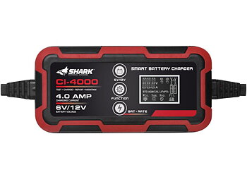 12V / 6V Smart Batteriladdare 4A – För AGM, GEL & Litiumbatterier