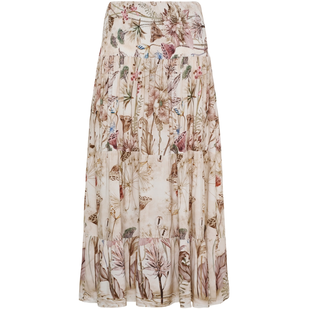 Kjol med bred resår Viscose