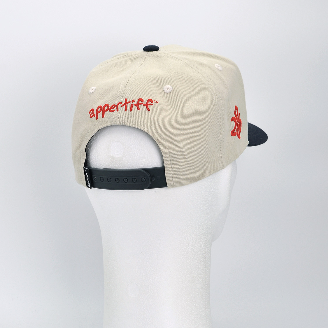 appertiff - A Cap Two-Tone Bone/Navy - 3
