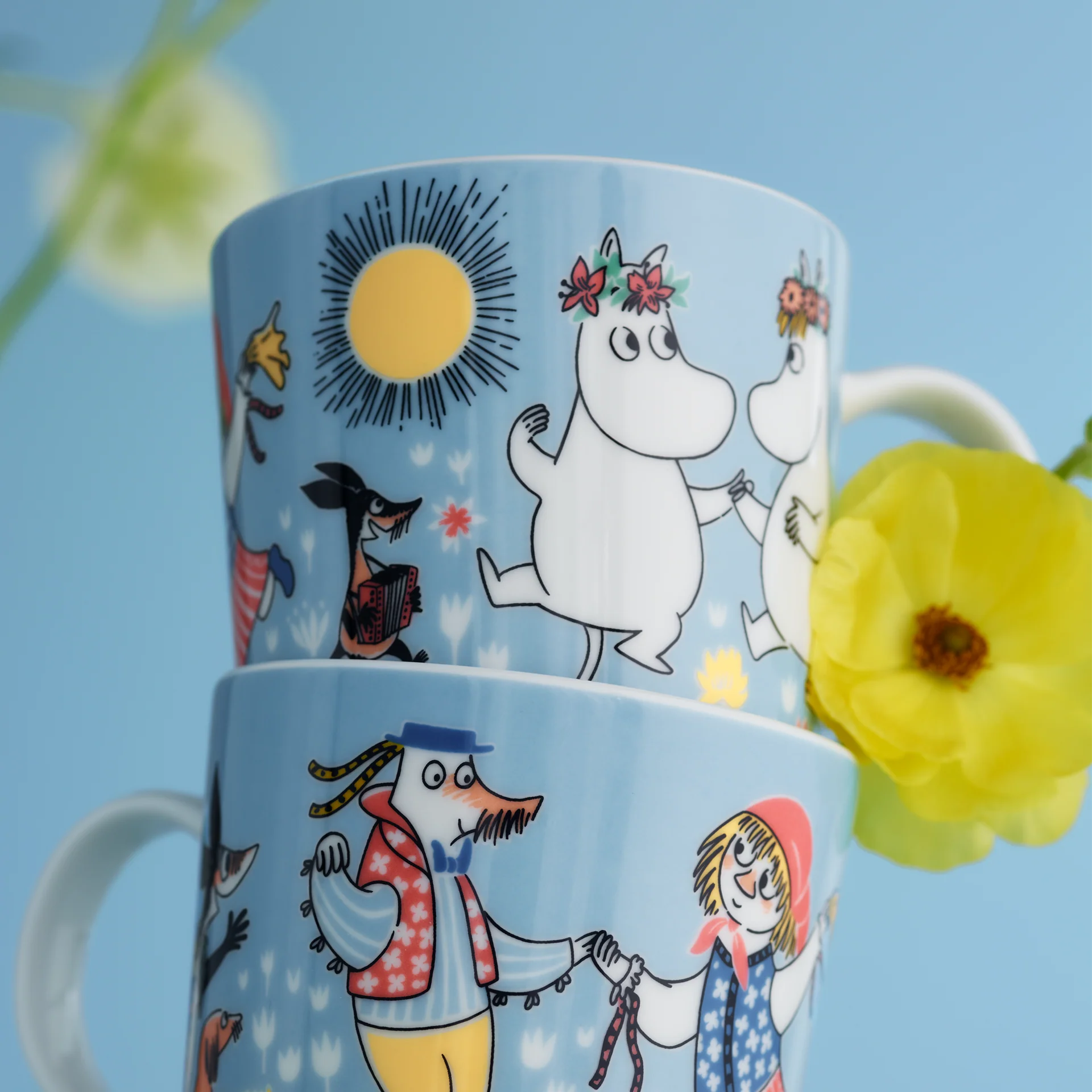 Mumin mugg 0,3L Sommardans - 5