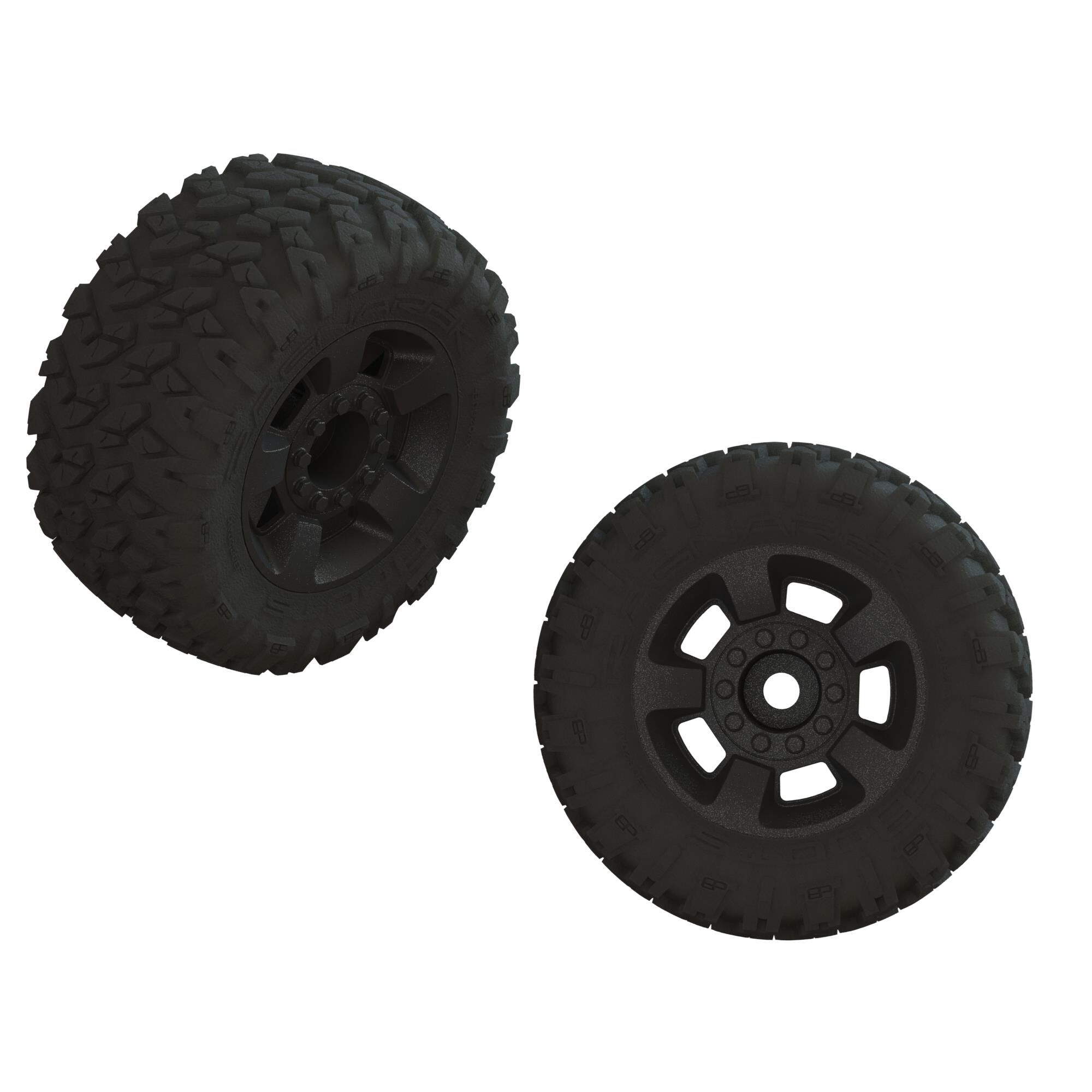 Arrma ARA550109 dBoots RAGNAROK Pre-mounted Tire Set (2)