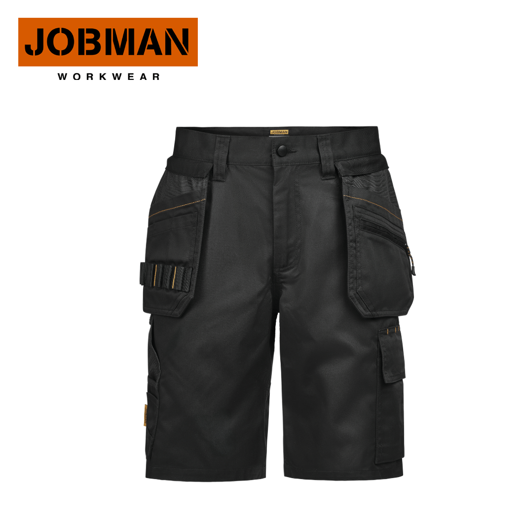 Craftsman shortsit Jobman 2336 Musta