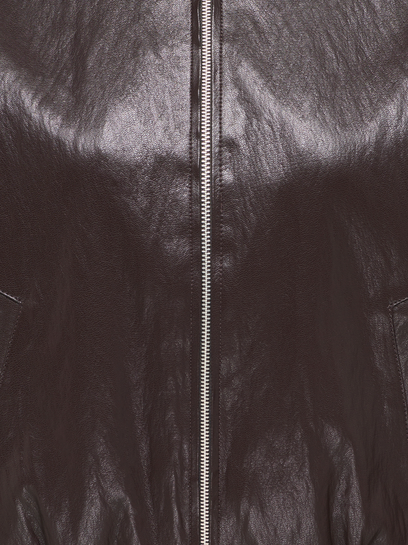 JDYABBY FAUX LEATHER JACKET OTW SGO Chocolate Torte - 3