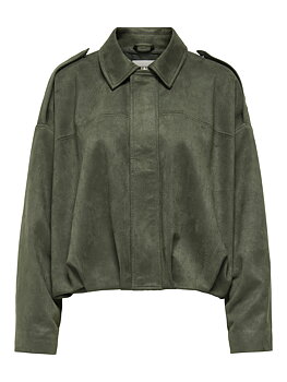 JDYNIA FAUX SUEDE BAT JACKET OTW NOOS Thyme