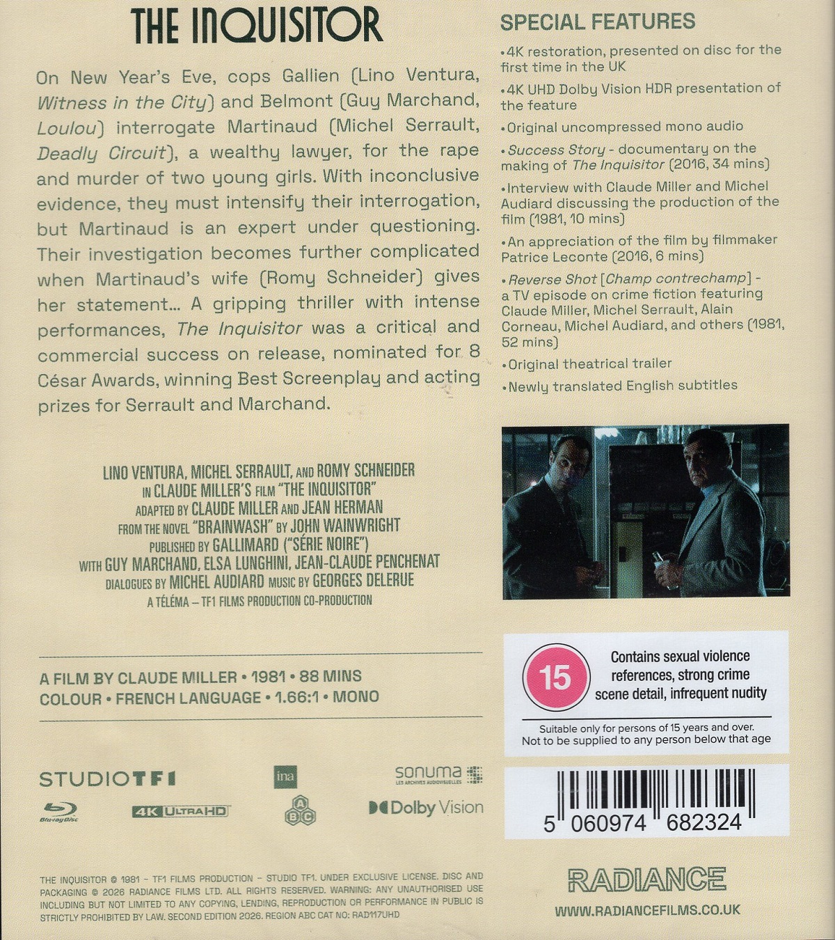 The Inquisitor (ej svensk text) (4K Ultra HD + Blu-ray) - 2