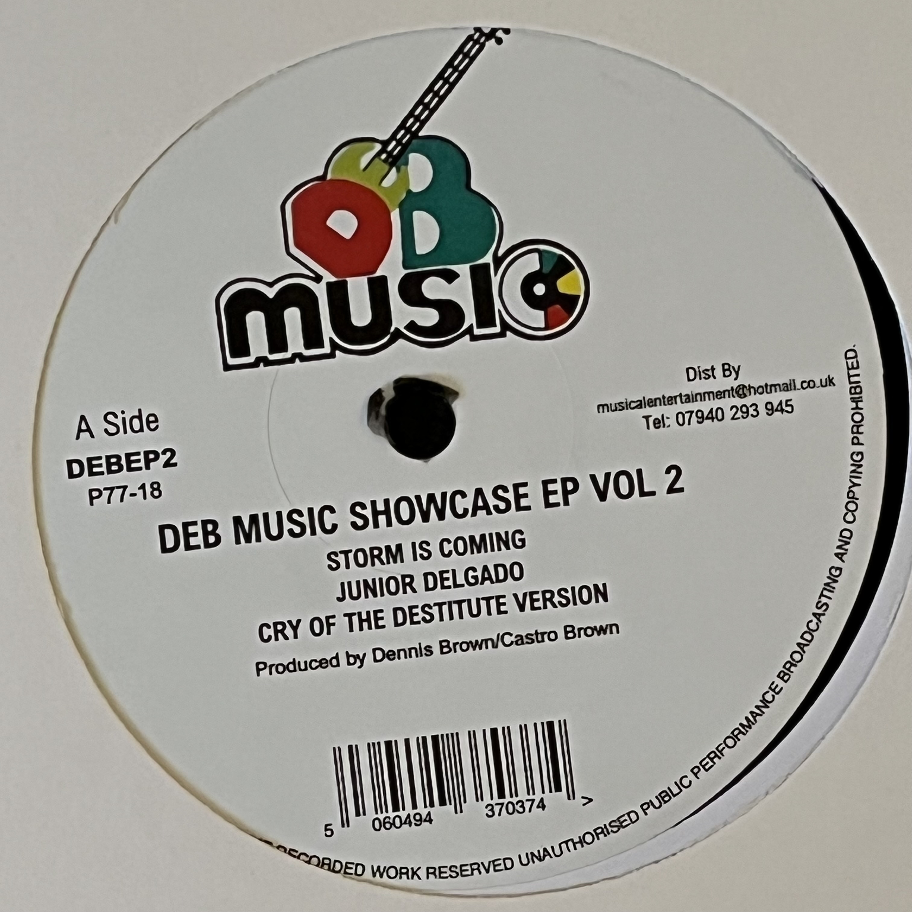 Junior Delgado – Deb Music Showcase Ep Vol 2