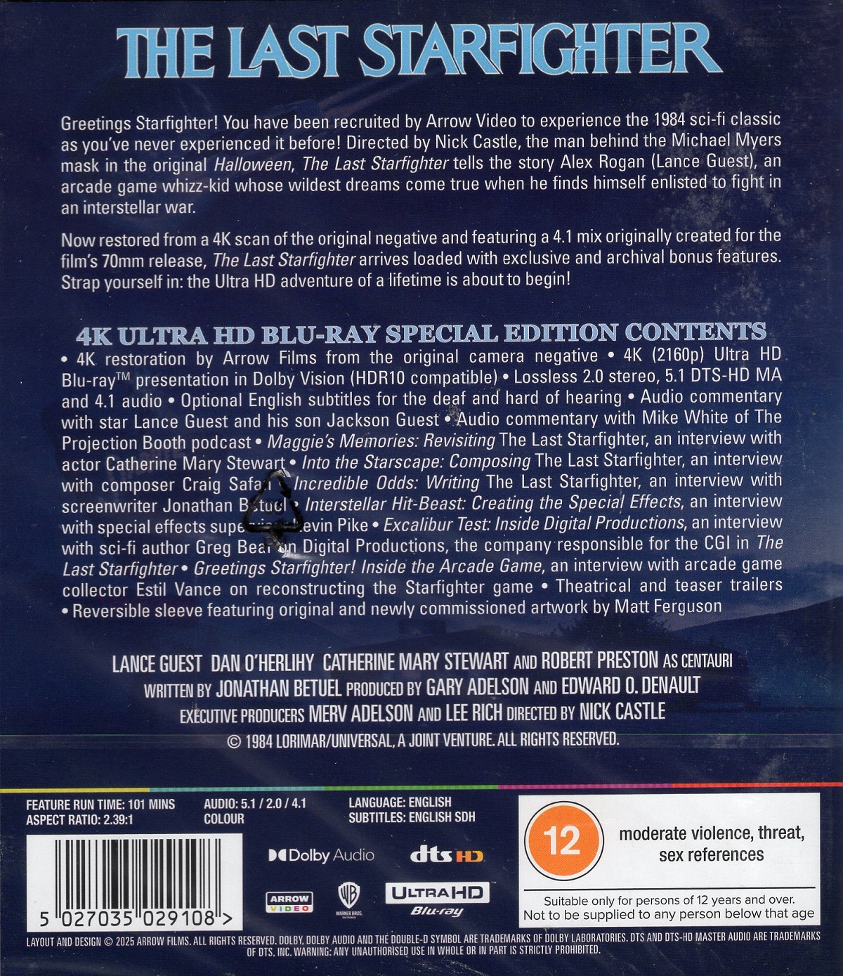 The Last Starfighter (ej svensk text) (4K Ultra HD) - 2