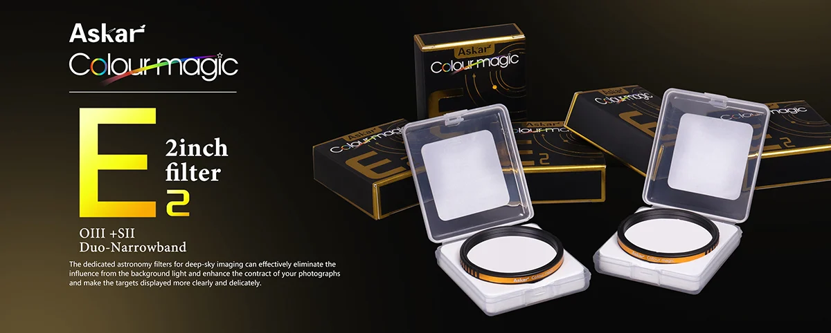 ASKAR COLOUR MAGIC E2 DUALBAND-FILTER, 4NM - 2" - 2