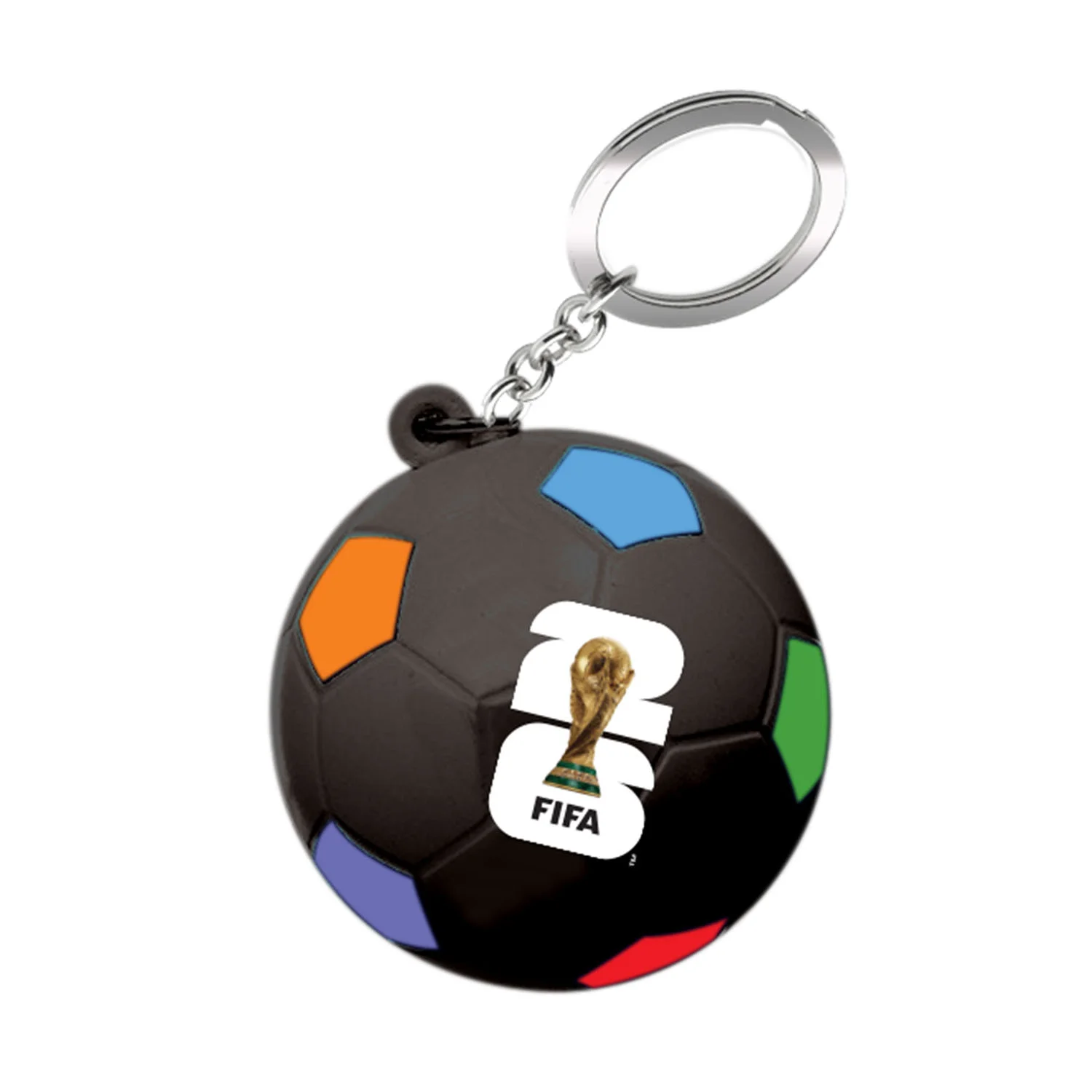 FIFA World Cup Stressball Keyring, Svart