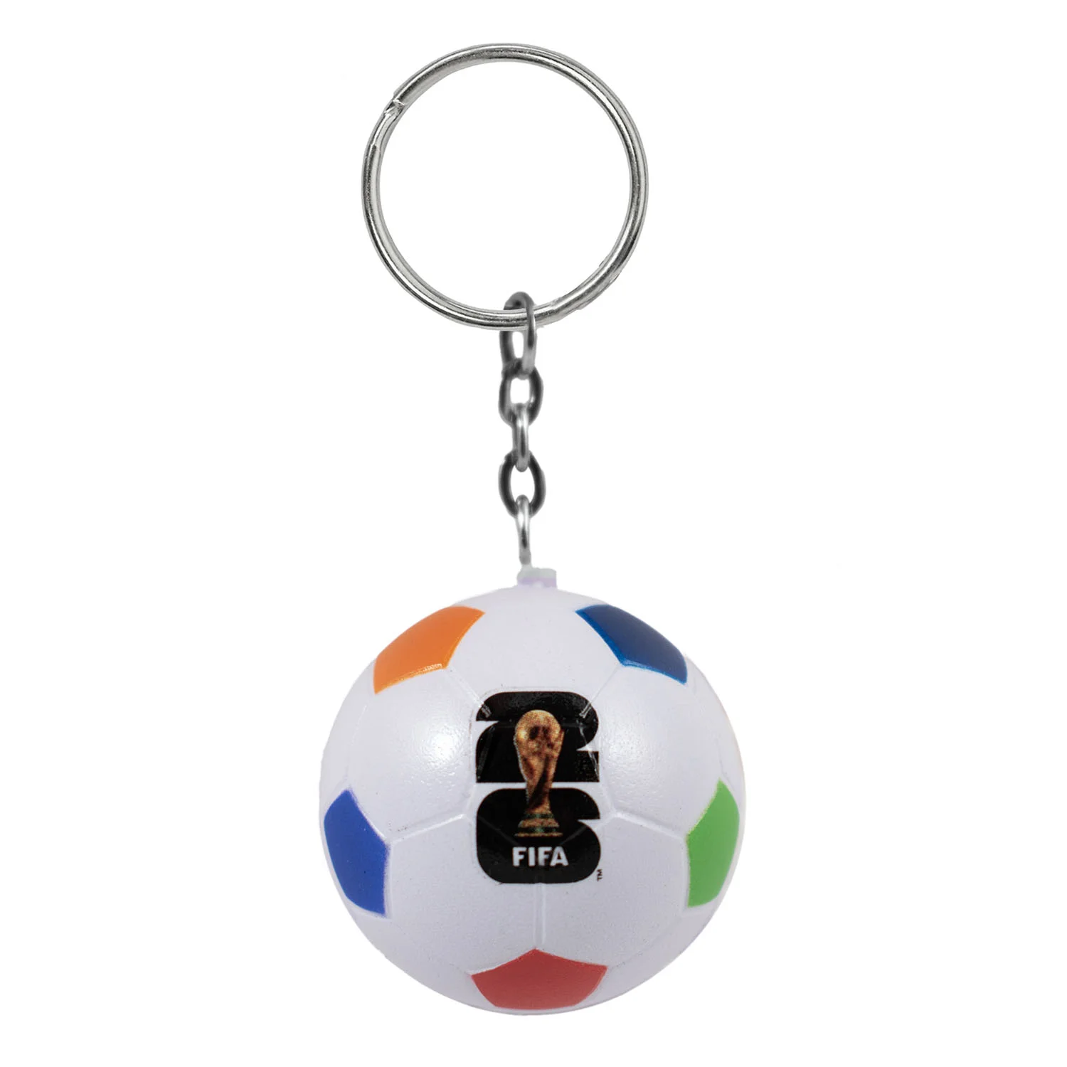 FIFA World Cup Stressball Keyring, Vit