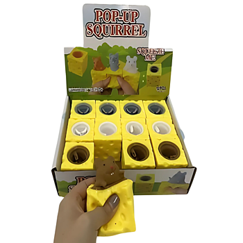 Squishy Pop-Up Mouse In Cheese,  1 st