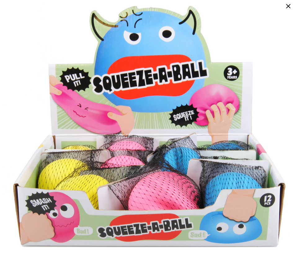 Super Stretchy Bounce Neon Ball, 1 st - 2