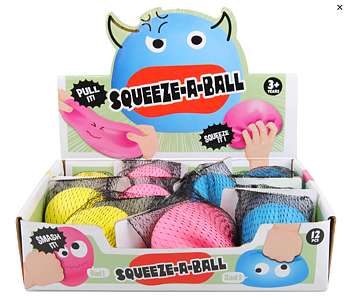 Super Stretchy Bounce Neon Ball, 1 st