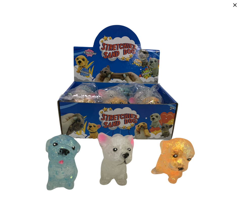 Squeeze Sugar Glitter Hund, 1 st