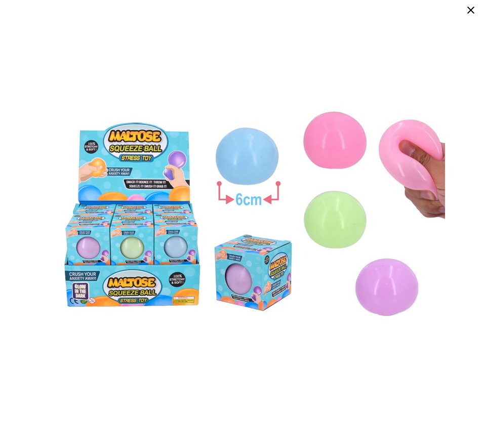 Squeeze Malt Ball (Glow In The Dark), 1 st