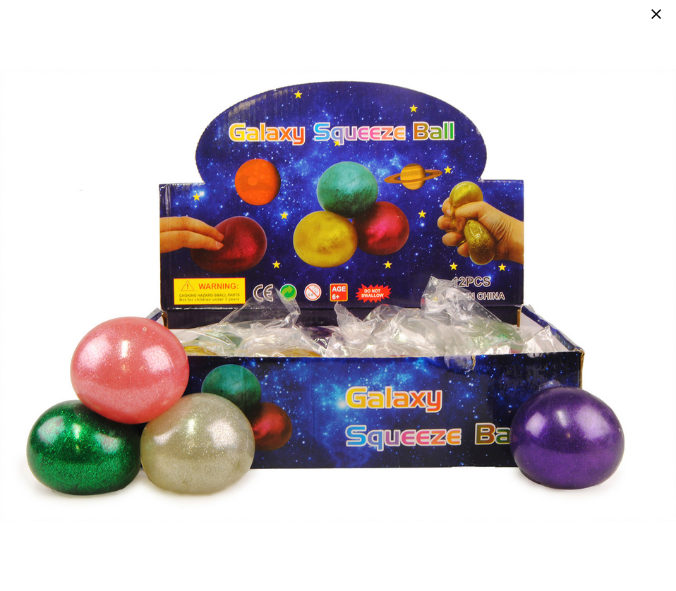Squeeze Galaxy Ball 6 cm, 1 st